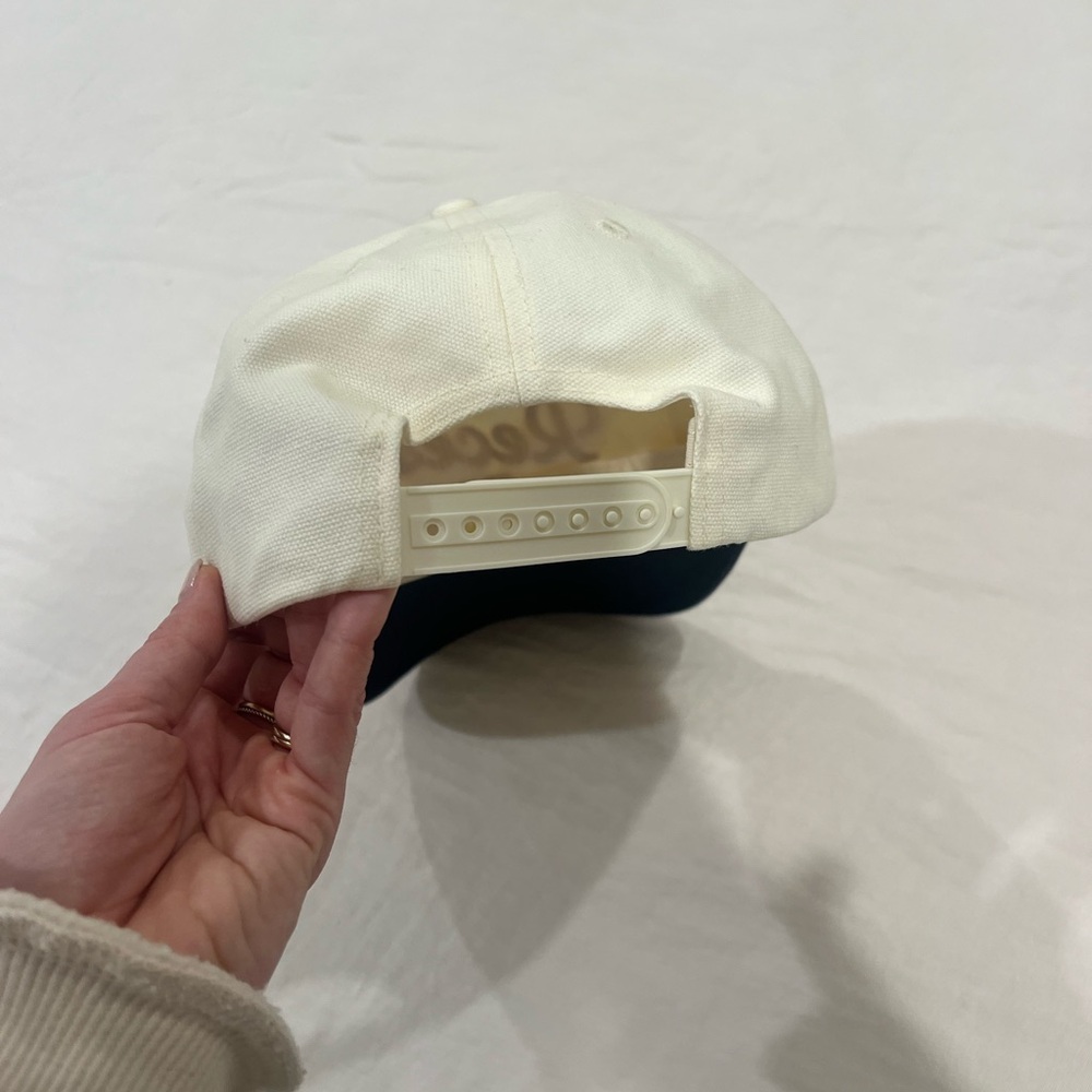 White and Blue Women's Cap - Picture 2 of 5